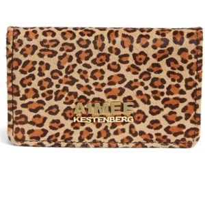 AIMEE KESTENBERG SAMMY BIFOLD CARD WALLET GENUINE FUR